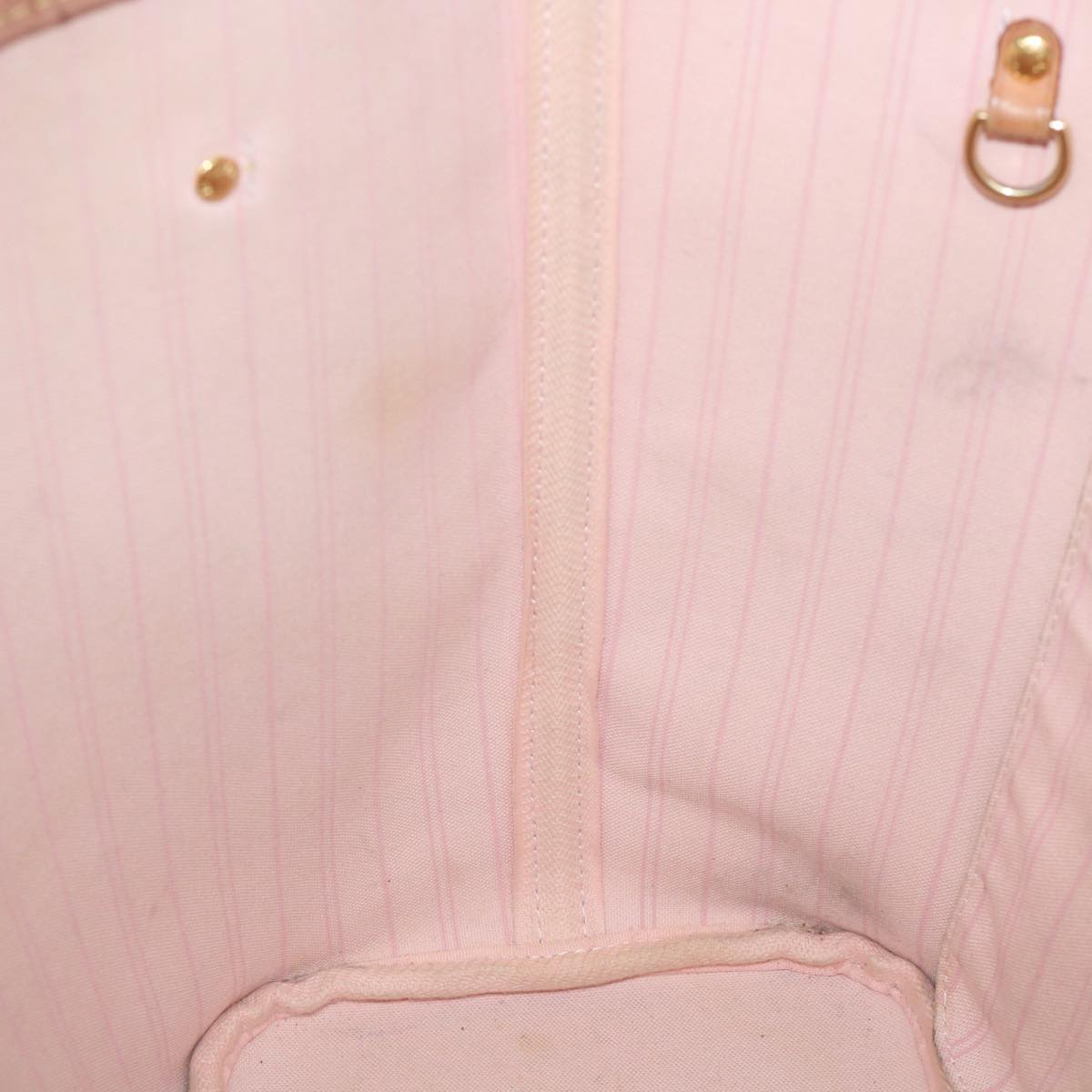 LOUIS VUITTON Damier Azur Neverfull MM Tote Bag N41605 LV 56984