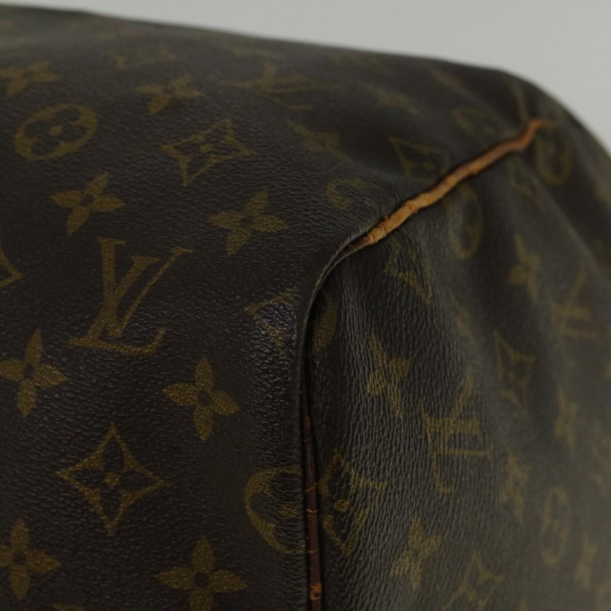 LOUIS VUITTON Monogram Keepall 55 Boston Bag M41424 LV 56989
