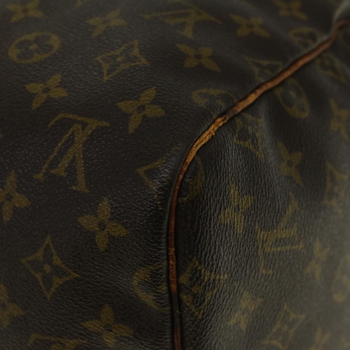 LOUIS VUITTON Monogram Keepall 55 Boston Bag M41424 LV 56989
