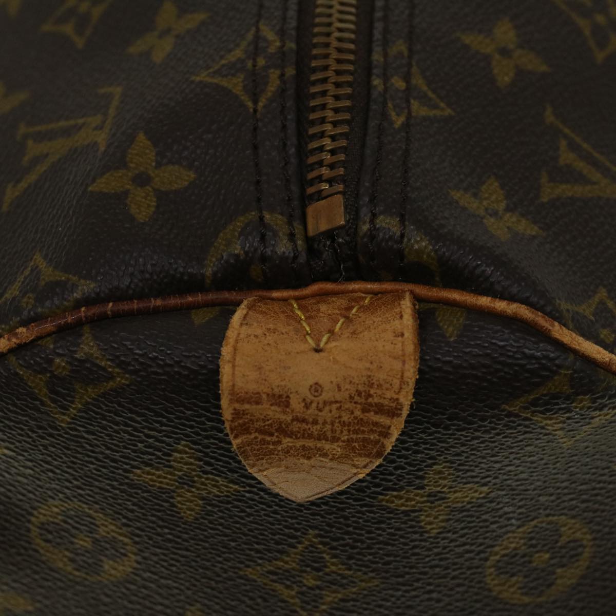 LOUIS VUITTON Monogram Keepall 55 Boston Bag M41424 LV 56989