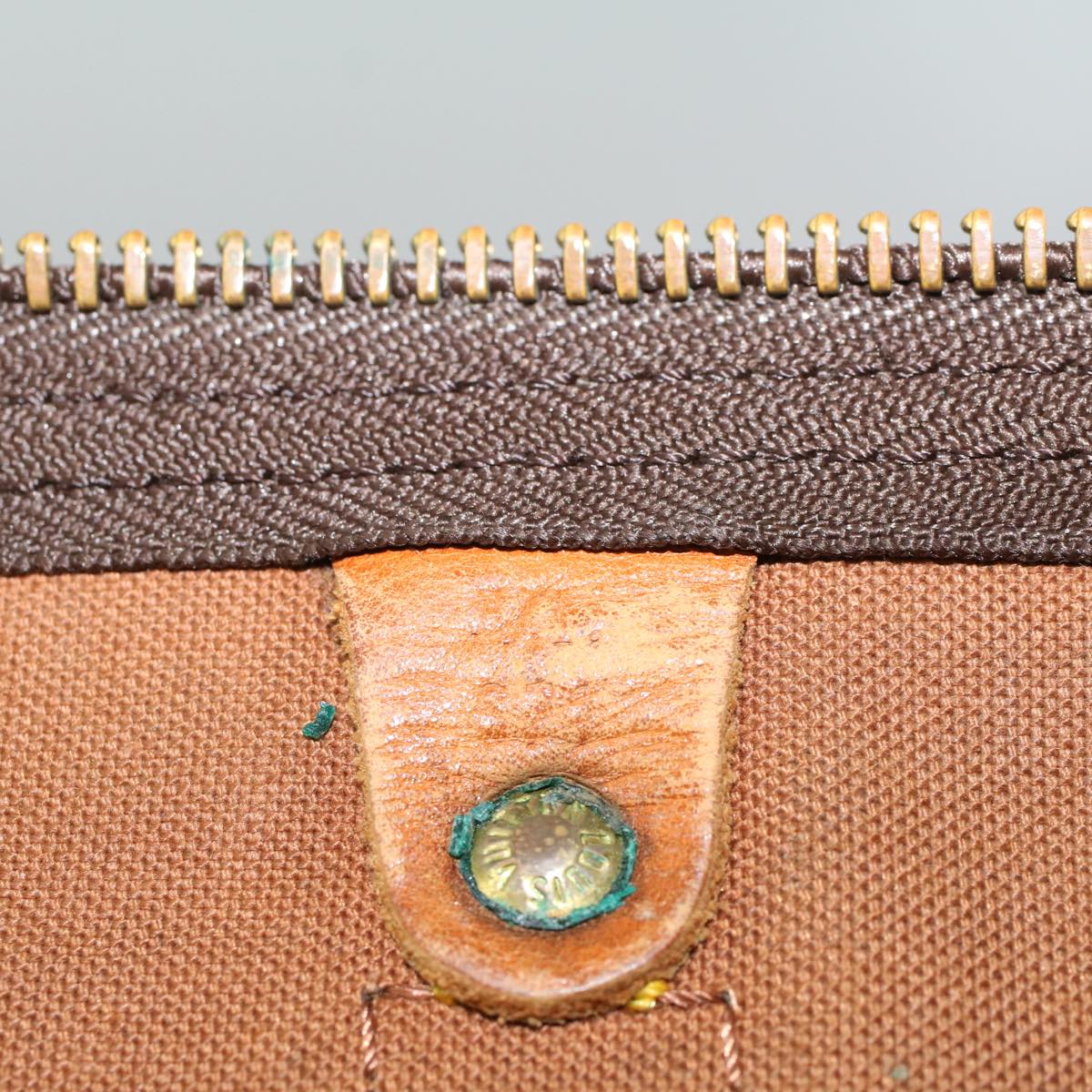 LOUIS VUITTON Monogram Keepall 55 Boston Bag M41424 LV 56989