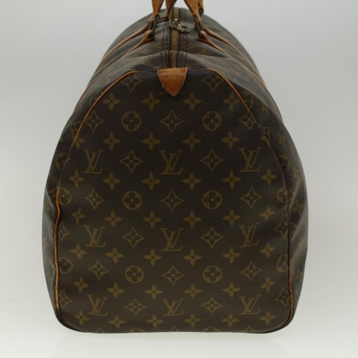 LOUIS VUITTON Monogram Keepall 55 Boston Bag M41424 LV 56989