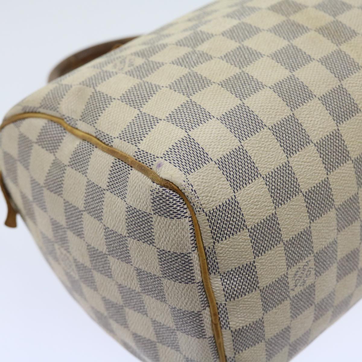 LOUIS VUITTON Damier Azur Speedy 25 Hand Bag N41534 LV 57004