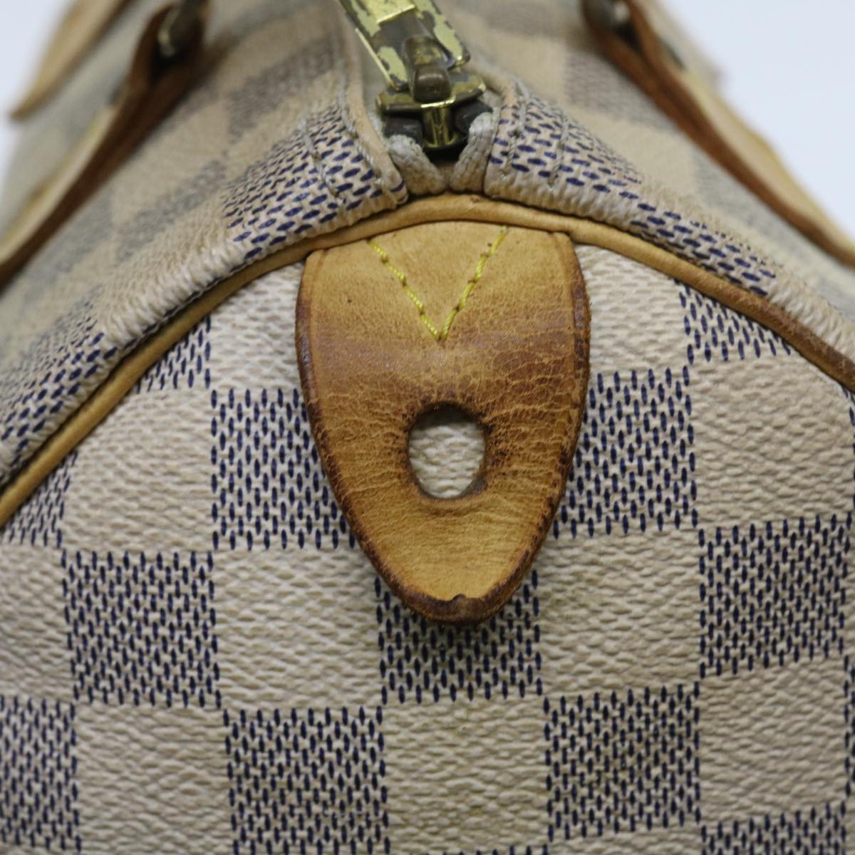 LOUIS VUITTON Damier Azur Speedy 25 Hand Bag N41534 LV 57004