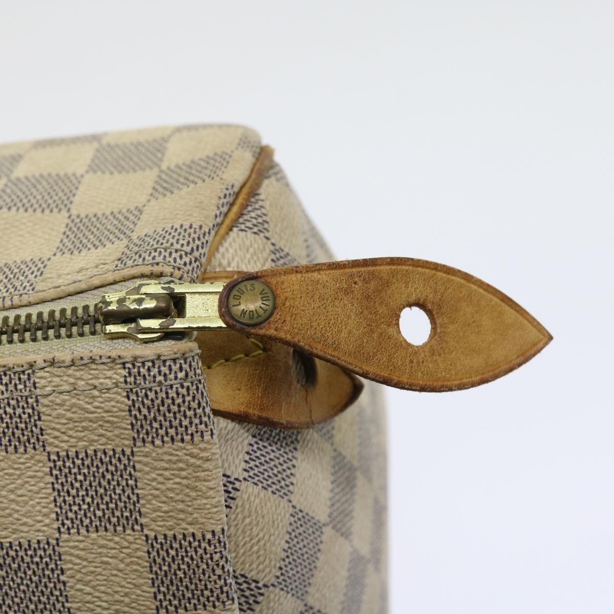 LOUIS VUITTON Damier Azur Speedy 25 Hand Bag N41534 LV 57004
