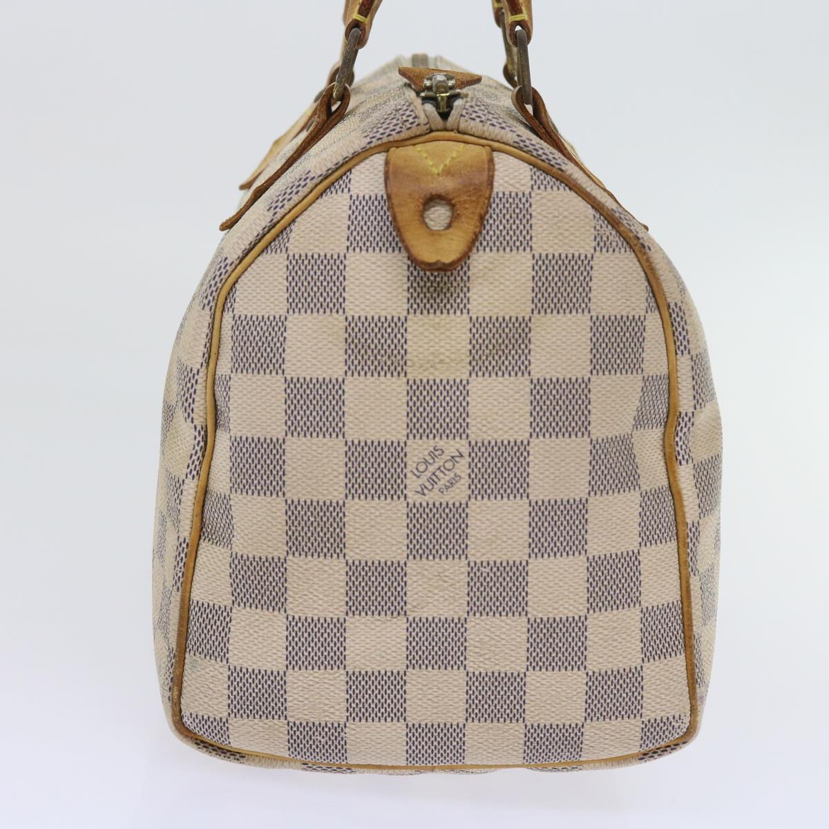 LOUIS VUITTON Damier Azur Speedy 25 Hand Bag N41534 LV 57004