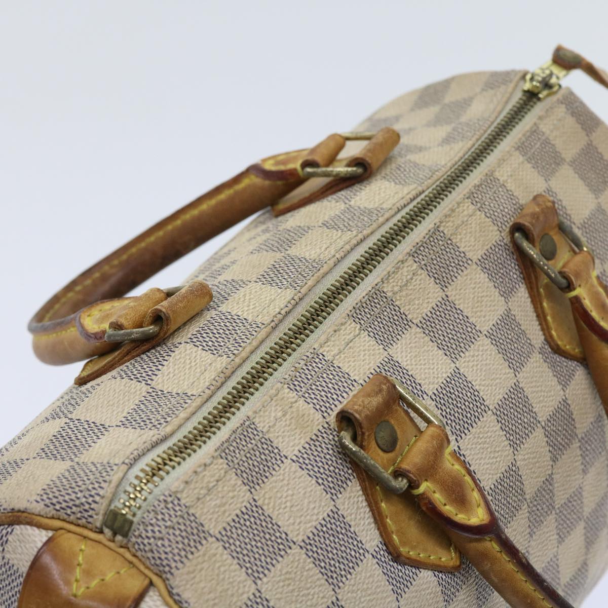 LOUIS VUITTON Damier Azur Speedy 25 Hand Bag N41534 LV 57004