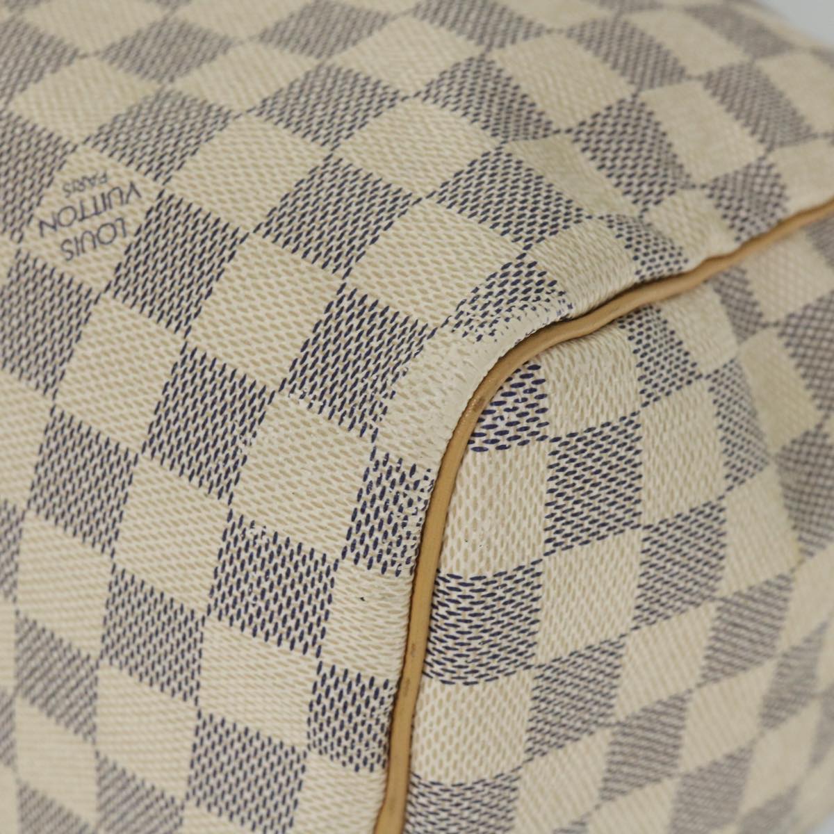 LOUIS VUITTON Damier Azur Speedy 30 Hand Bag N41533 LV 57005