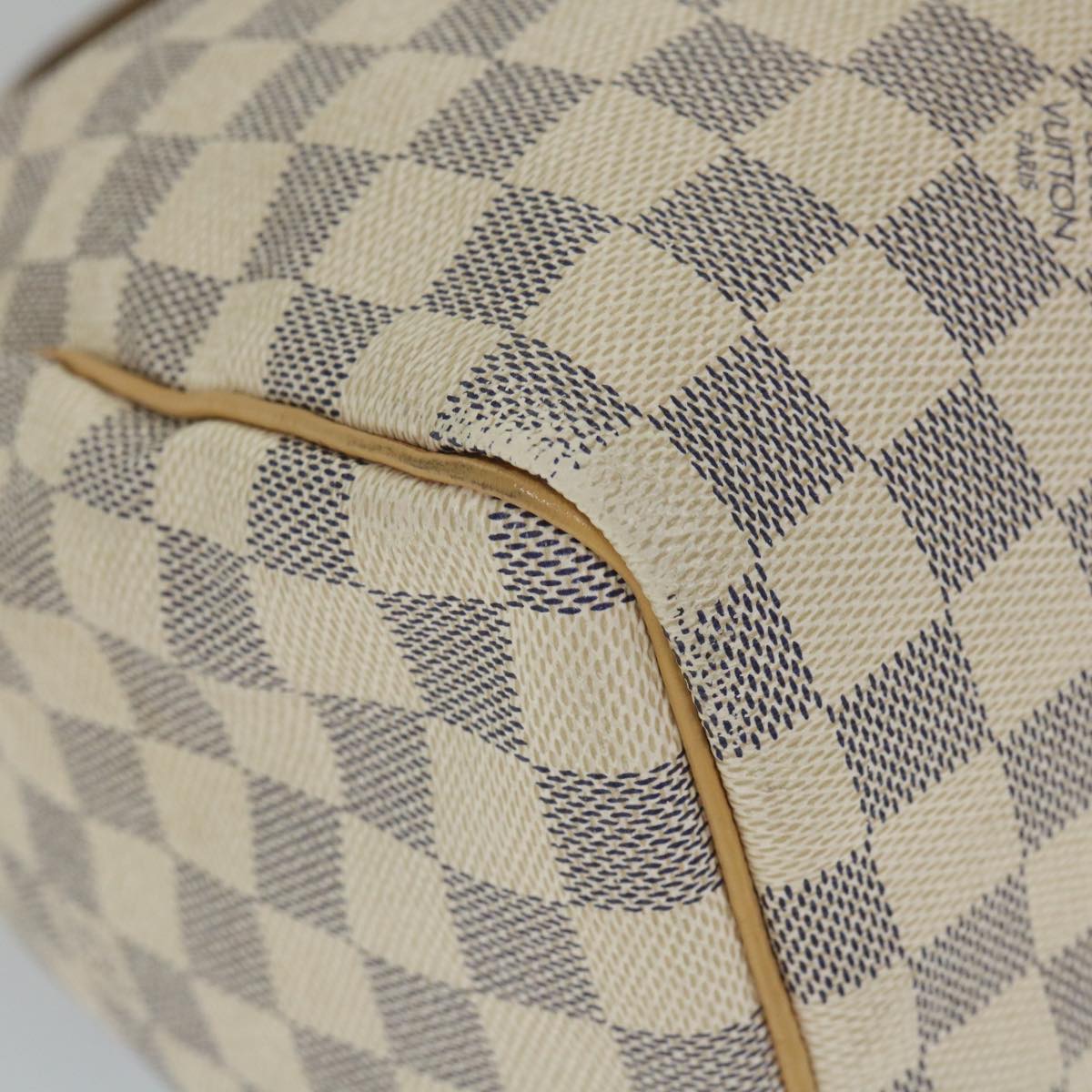 LOUIS VUITTON Damier Azur Speedy 30 Hand Bag N41533 LV 57005
