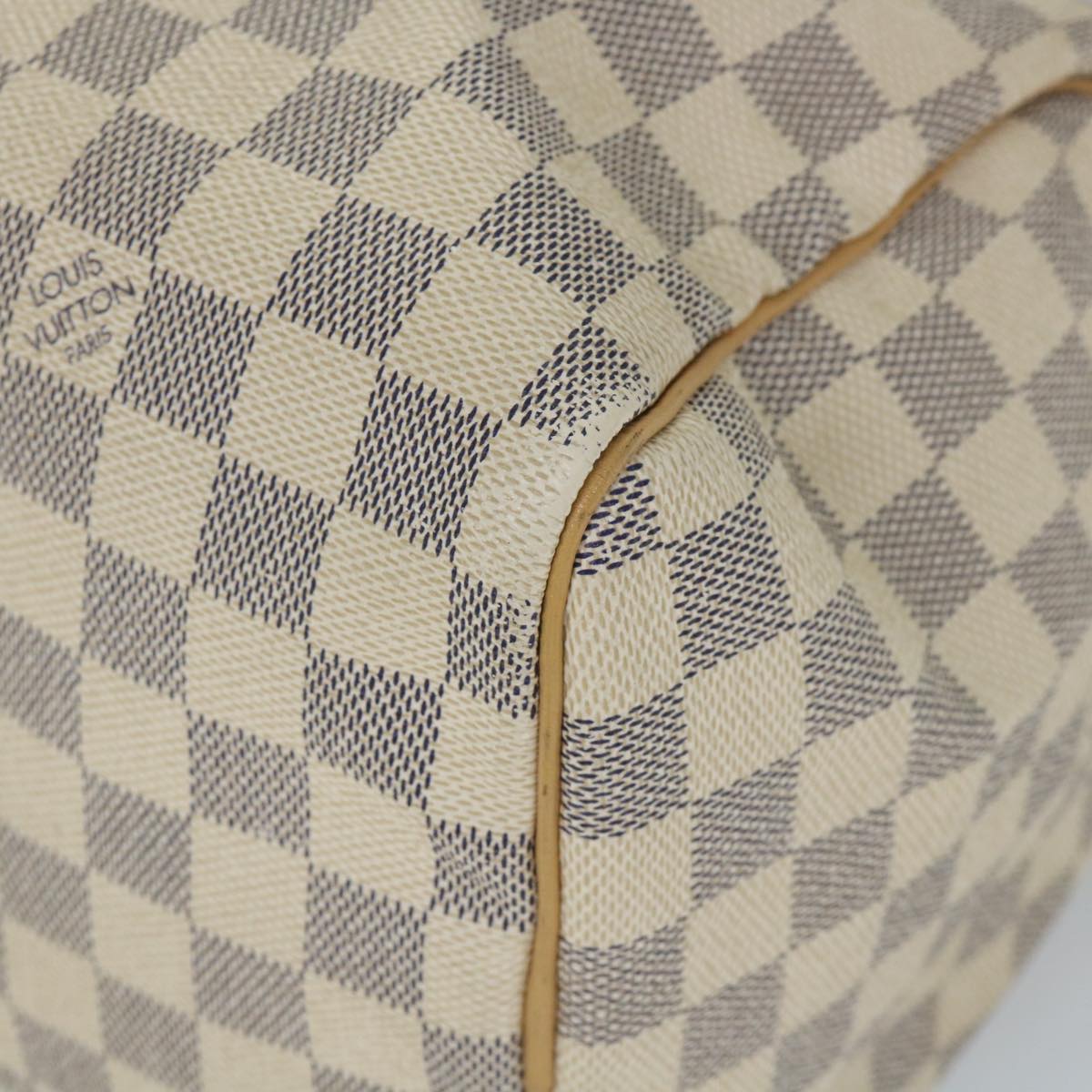 LOUIS VUITTON Damier Azur Speedy 30 Hand Bag N41533 LV 57005