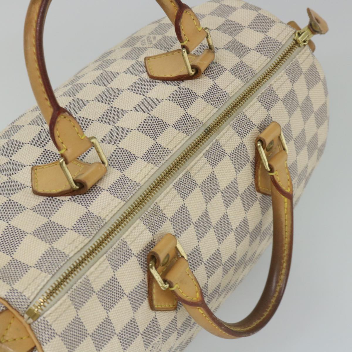 LOUIS VUITTON Damier Azur Speedy 30 Hand Bag N41533 LV 57005
