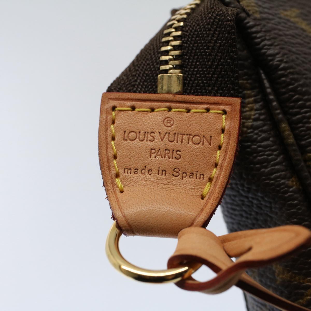 LOUIS VUITTON Monogram Pochette Accessoires Pouch M51980 LV 57042A