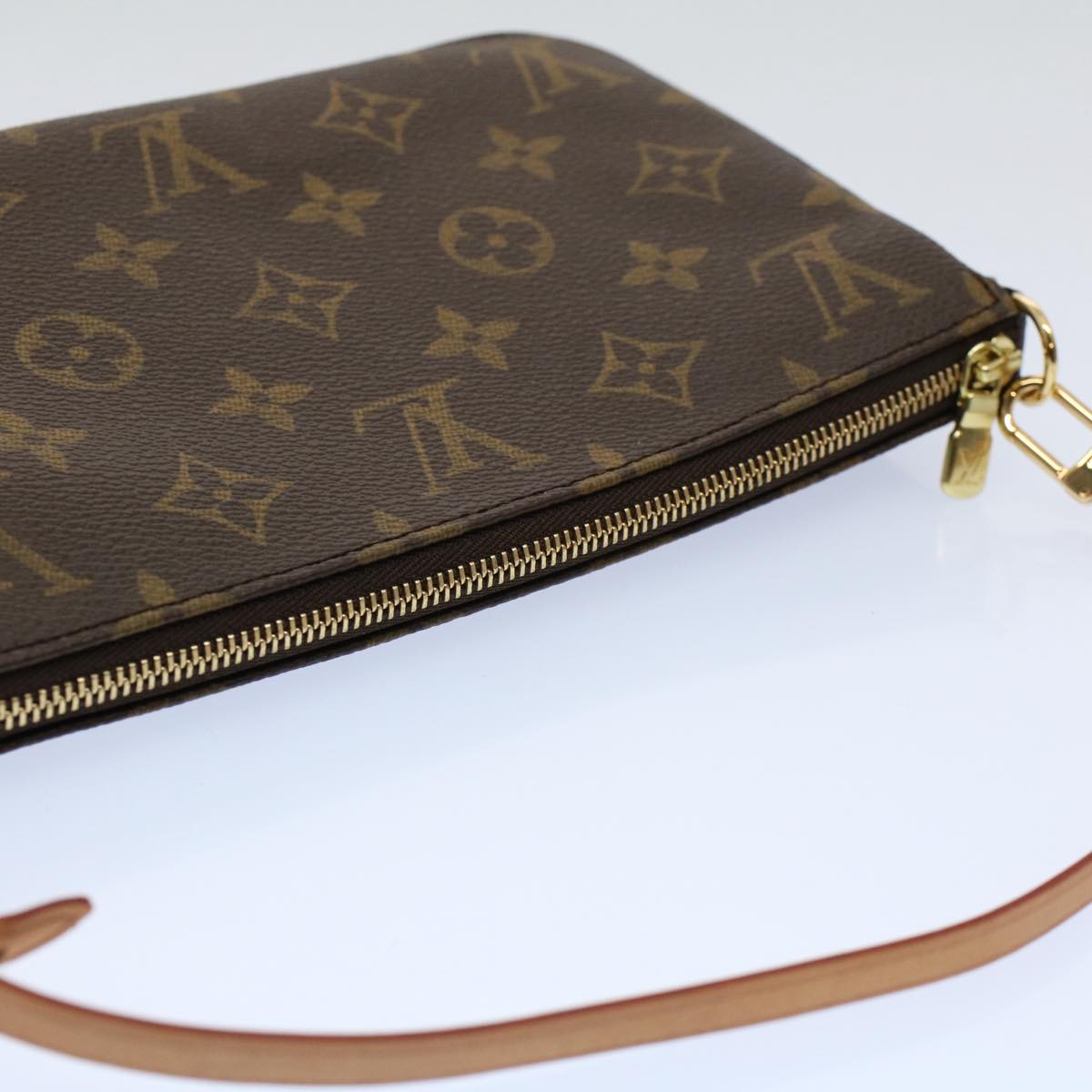 LOUIS VUITTON Monogram Pochette Accessoires Pouch M51980 LV 57042A