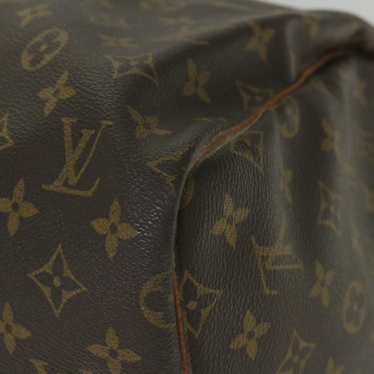 LOUIS VUITTON Monogram Keepall 55 Boston Bag M41424 LV 57106