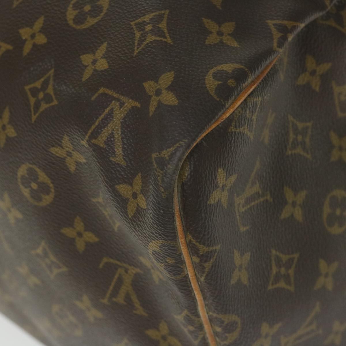 LOUIS VUITTON Monogram Keepall 55 Boston Bag M41424 LV 57106