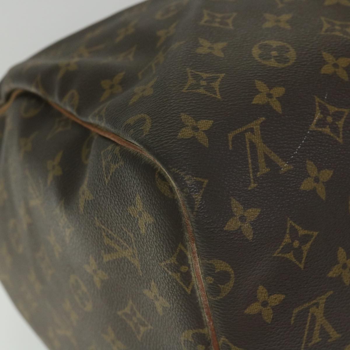 LOUIS VUITTON Monogram Keepall 55 Boston Bag M41424 LV 57106