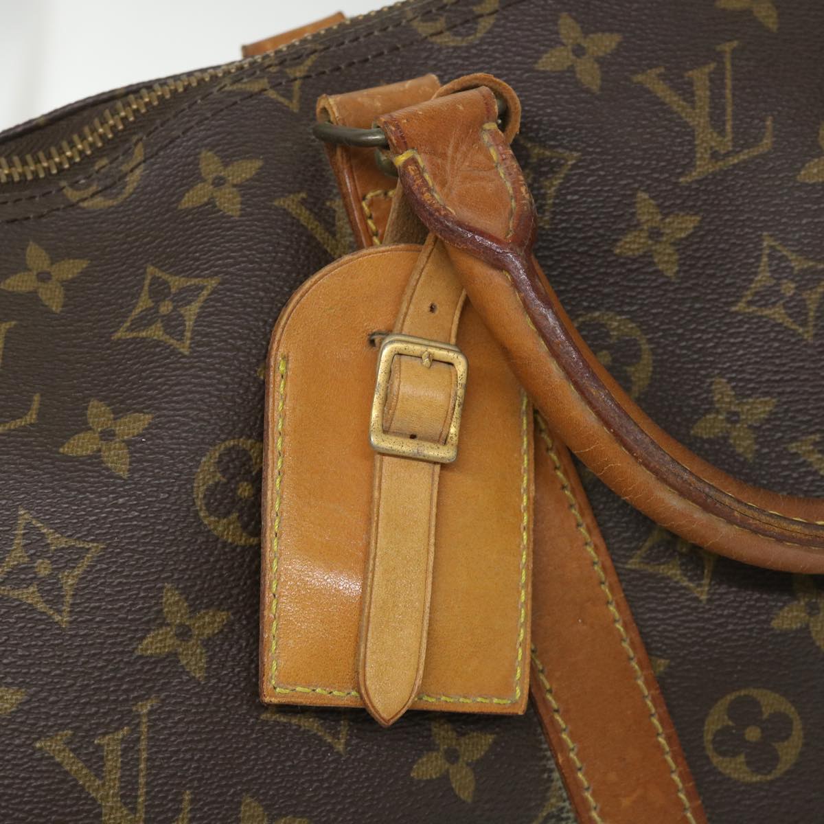 LOUIS VUITTON Monogram Keepall 55 Boston Bag M41424 LV 57106