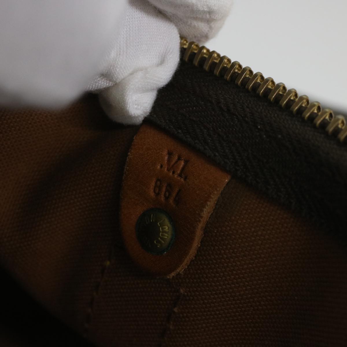 LOUIS VUITTON Monogram Keepall 55 Boston Bag M41424 LV 57106