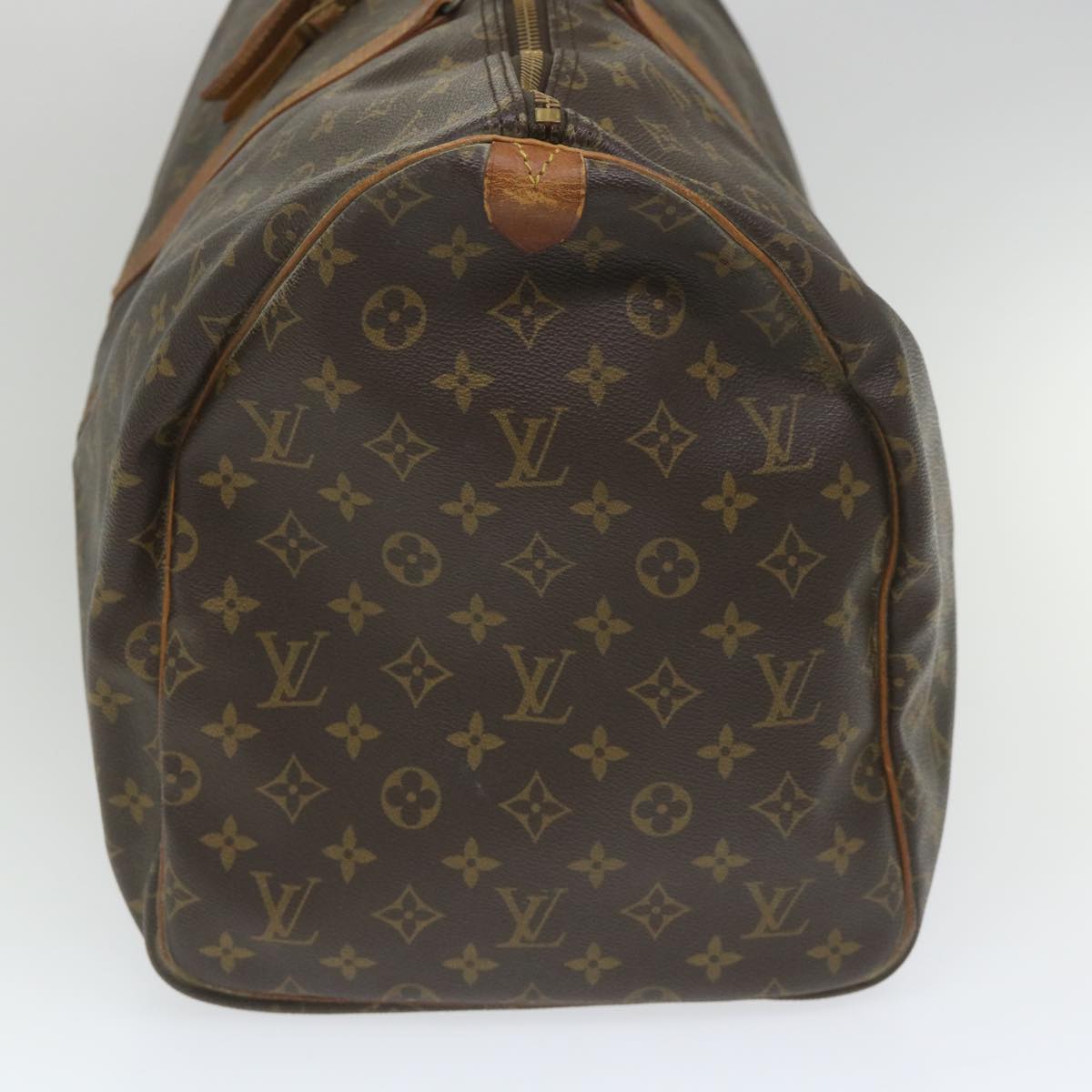LOUIS VUITTON Monogram Keepall 55 Boston Bag M41424 LV 57106