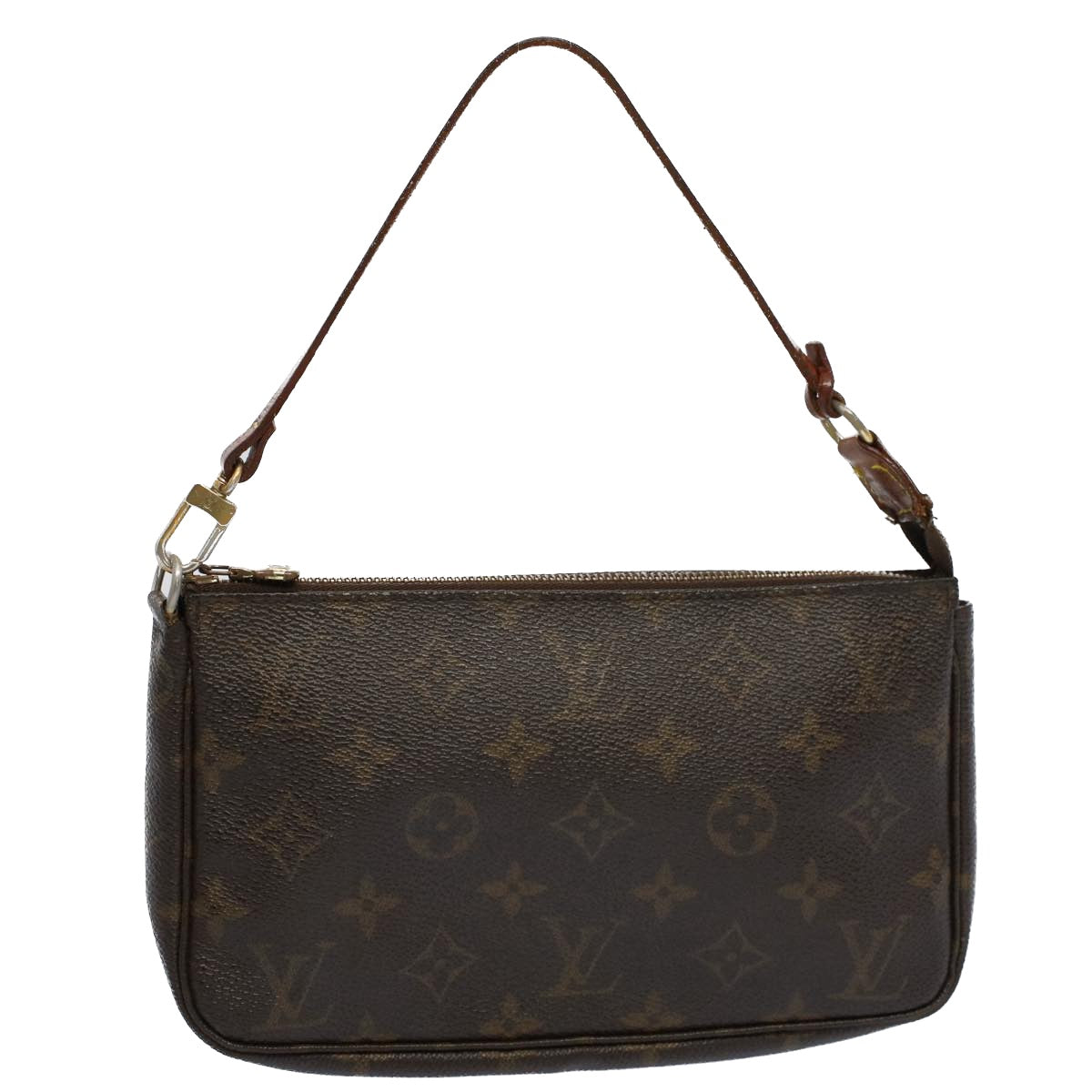 LOUIS VUITTON Monogram Pochette Accessoires Pouch M51980 LV 57114