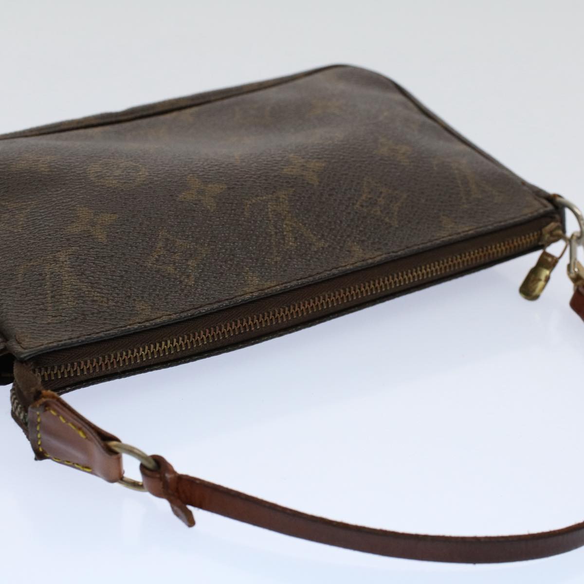 LOUIS VUITTON Monogram Pochette Accessoires Pouch M51980 LV 57114