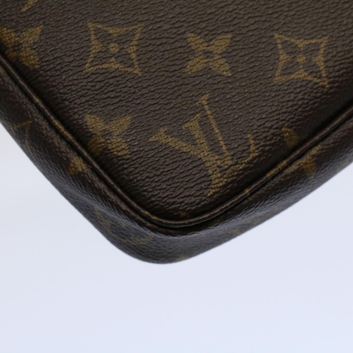LOUIS VUITTON Monogram Pochette Accessoires Pouch M51980 LV 57118