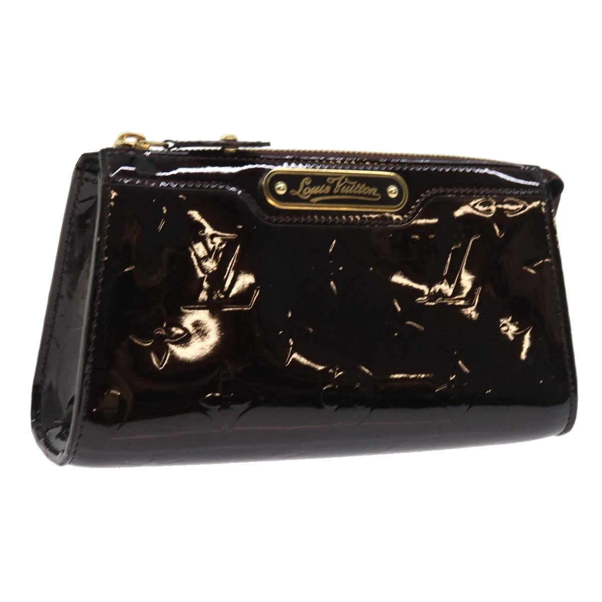 LOUIS VUITTON Vernis Trousse Cosmetic Cosmetic Pouch Amarante M93565 57131
