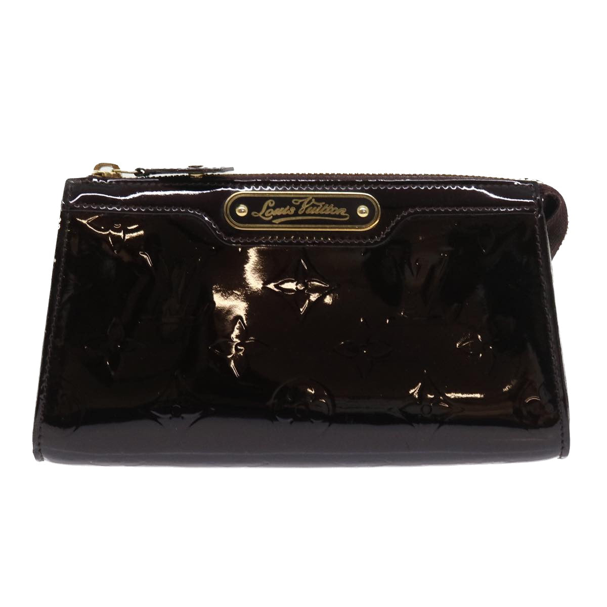 LOUIS VUITTON Vernis Trousse Cosmetic Cosmetic Pouch Amarante M93565 57131