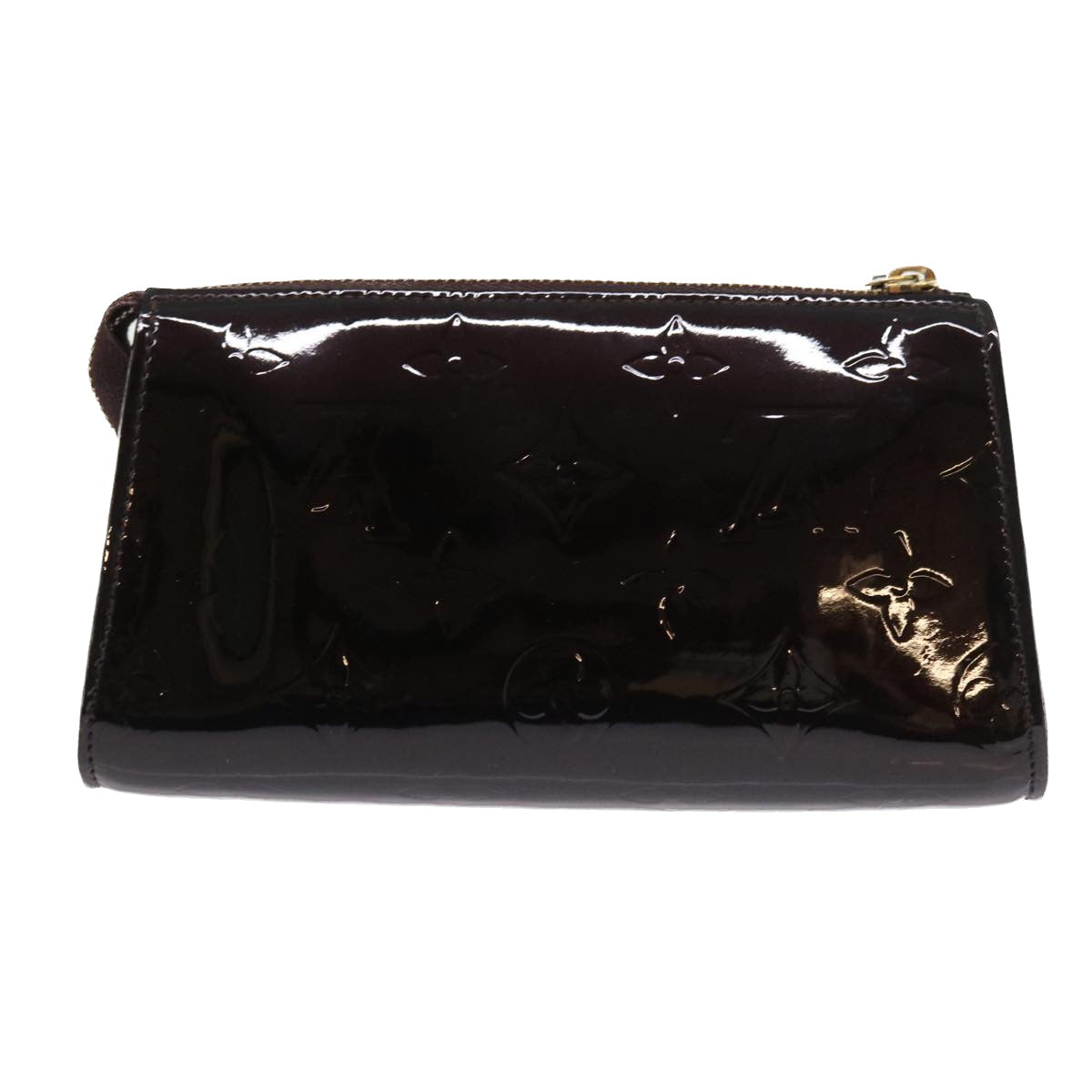 LOUIS VUITTON Vernis Trousse Cosmetic Cosmetic Pouch Amarante M93565 57131