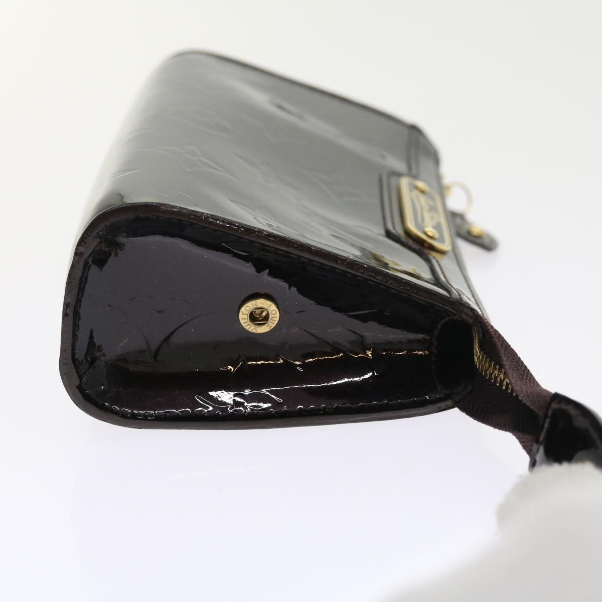 LOUIS VUITTON Vernis Trousse Cosmetic Cosmetic Pouch Amarante M93565 57131