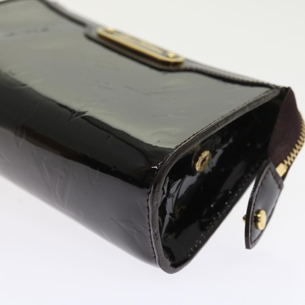 LOUIS VUITTON Vernis Trousse Cosmetic Cosmetic Pouch Amarante M93565 57131