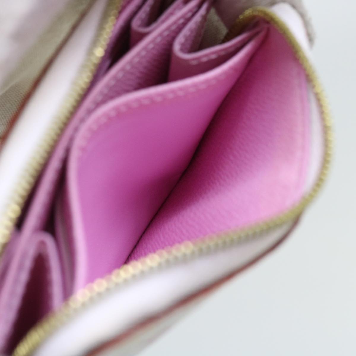 LOUIS VUITTON Monogram Multicolor Zippy Coin Purse White M66548 LV 57138