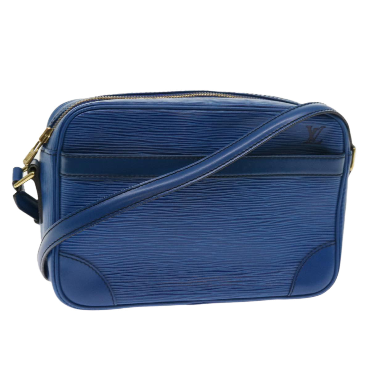 LOUIS VUITTON Epi Trocadero 23 Shoulder Bag Blue M52305 LV 57142