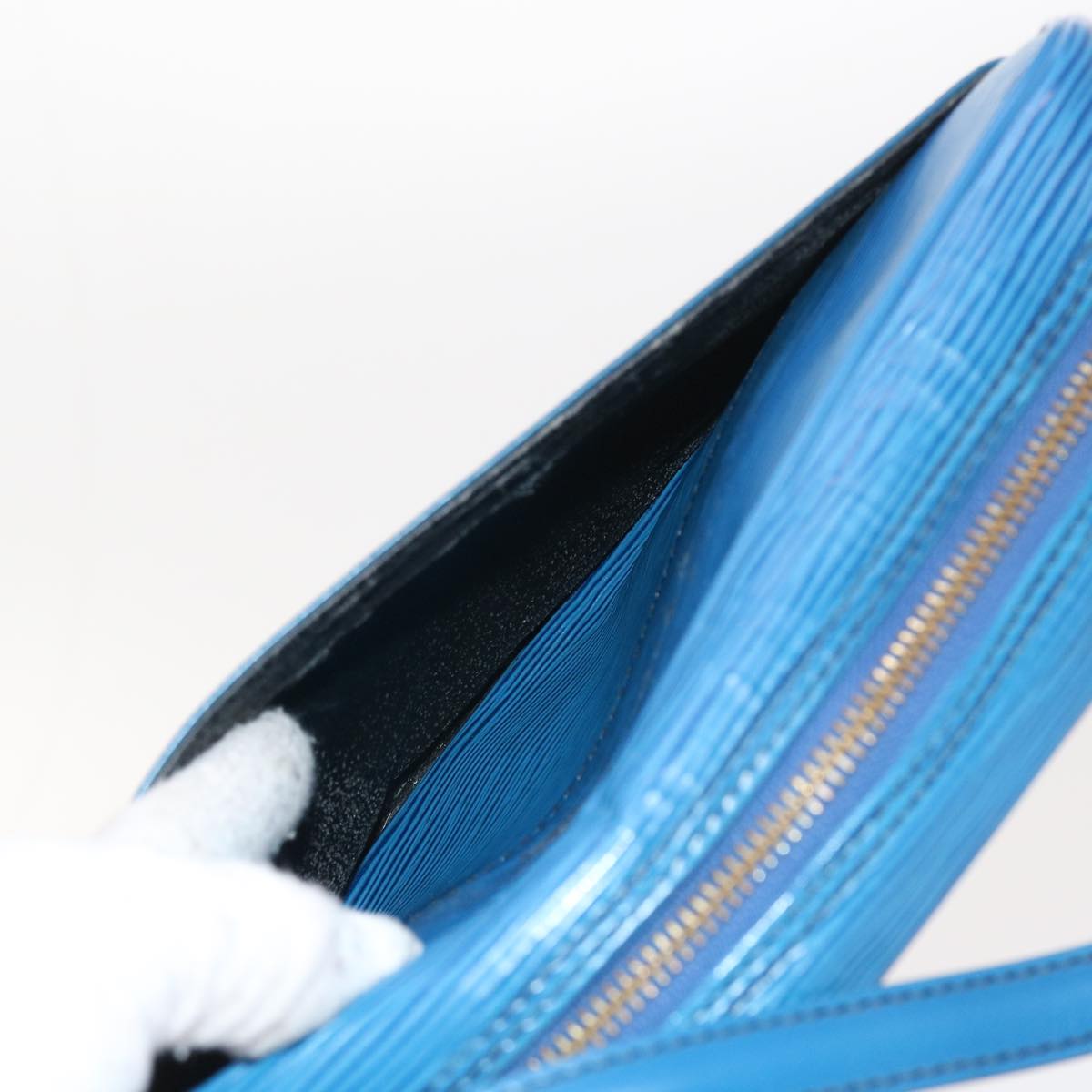 LOUIS VUITTON Epi Trocadero 23 Shoulder Bag Blue M52305 LV 57142