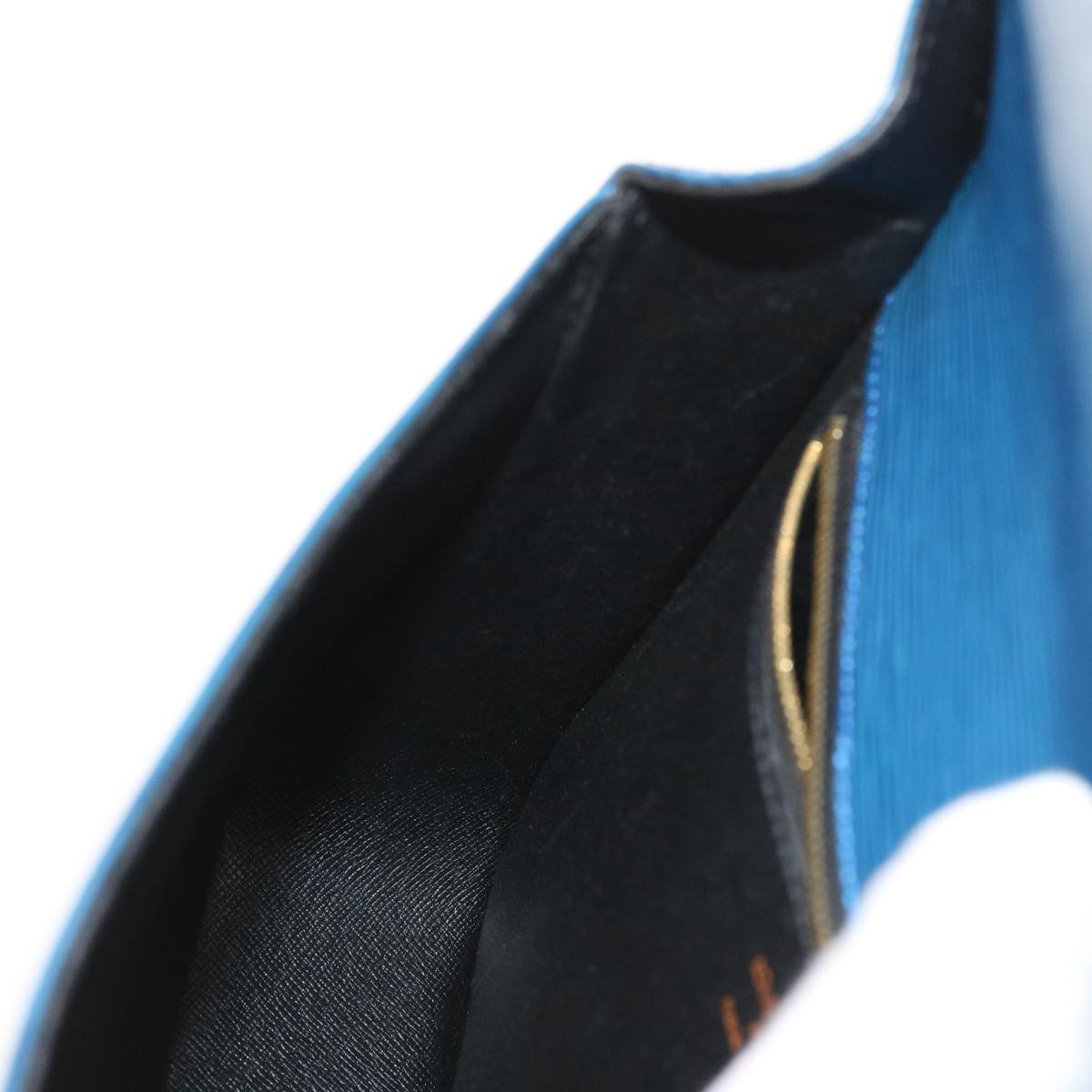 LOUIS VUITTON Epi Saint Cloud GM Shoulder Bag Blue M52195 LV 57143