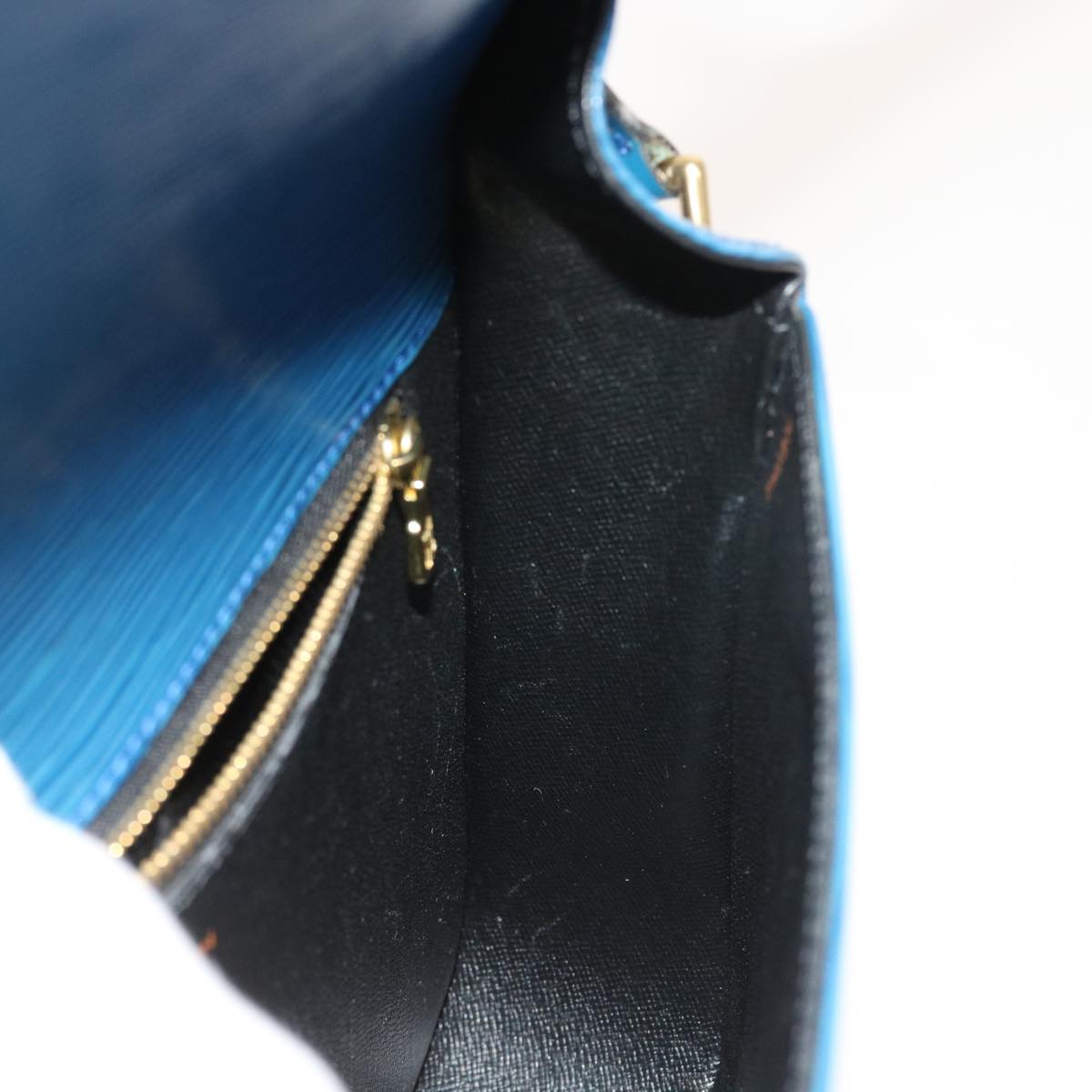 LOUIS VUITTON Epi Saint Cloud GM Shoulder Bag Blue M52195 LV 57143
