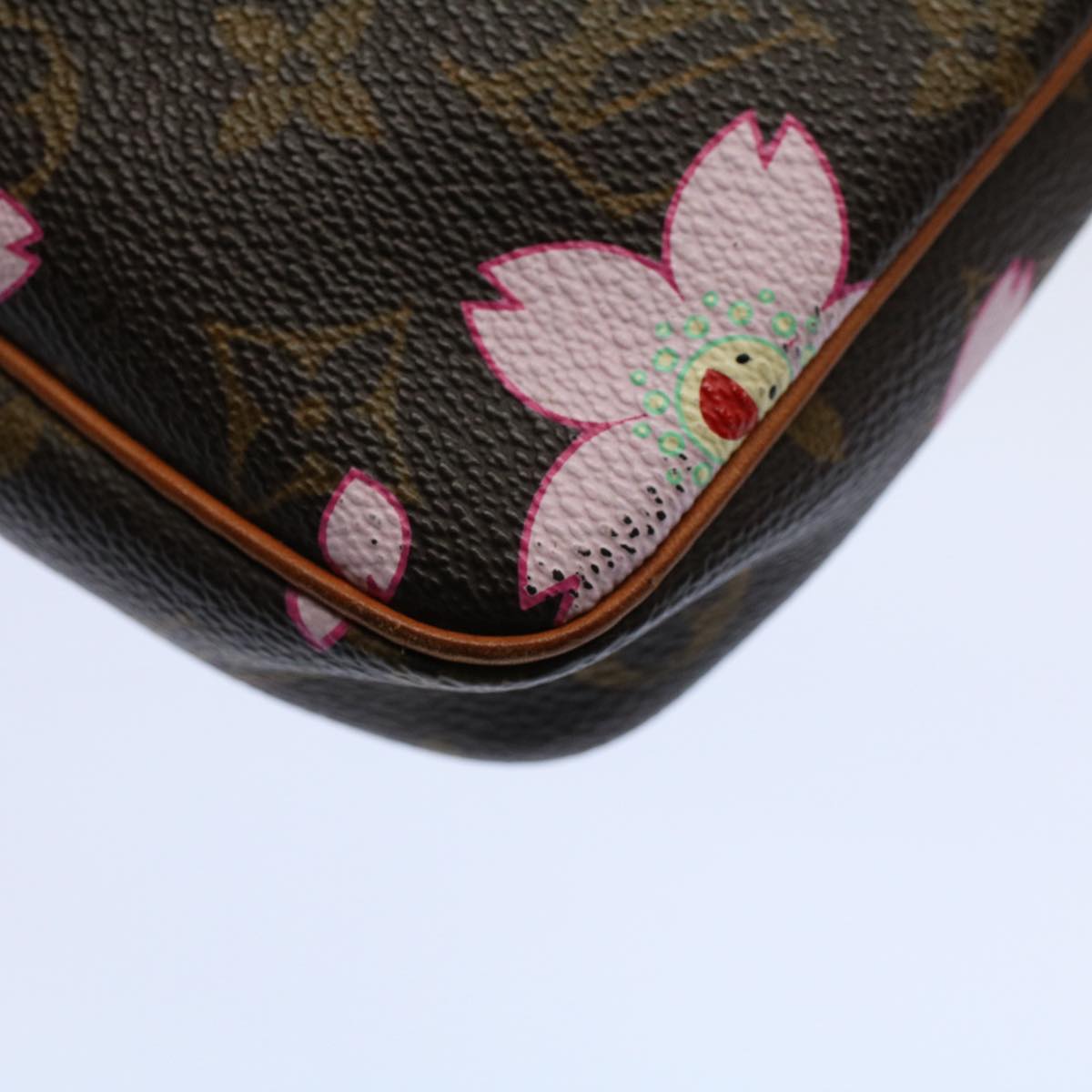 LOUIS VUITTON Monogram Cherry Blossom Pochette Accessoires M92006 57151