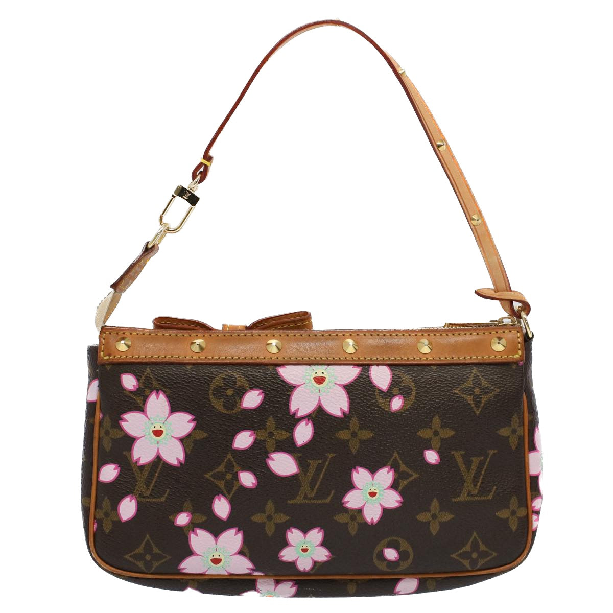 LOUIS VUITTON Monogram Cherry Blossom Pochette Accessoires M92006 57151