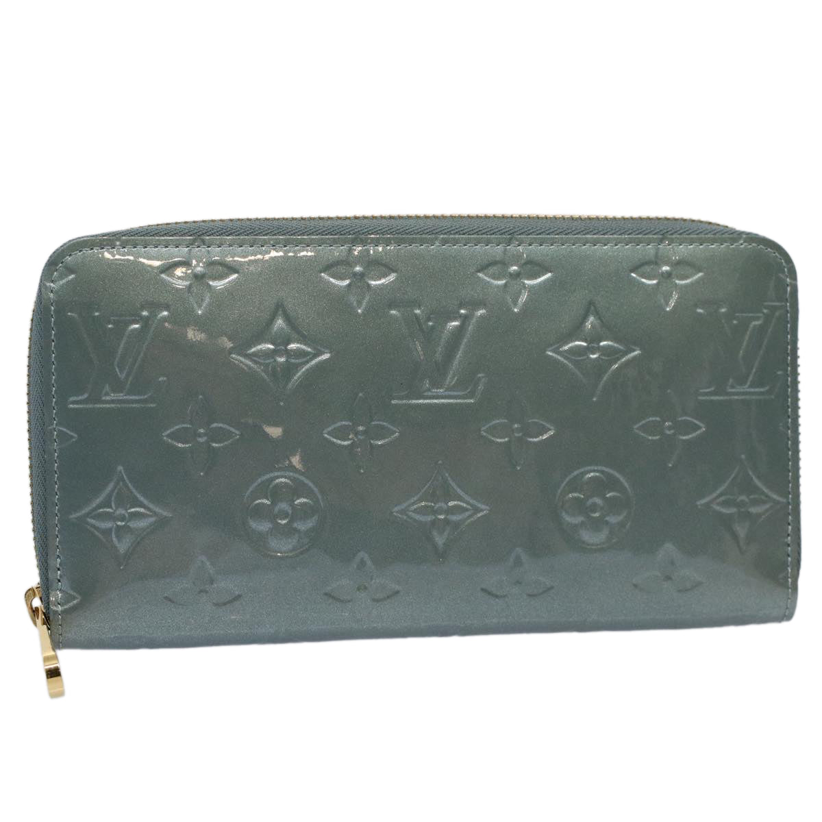 LOUIS VUITTON Monogram Vernis Zippy Wallet Long Wallet Jivre M91565 57160A
