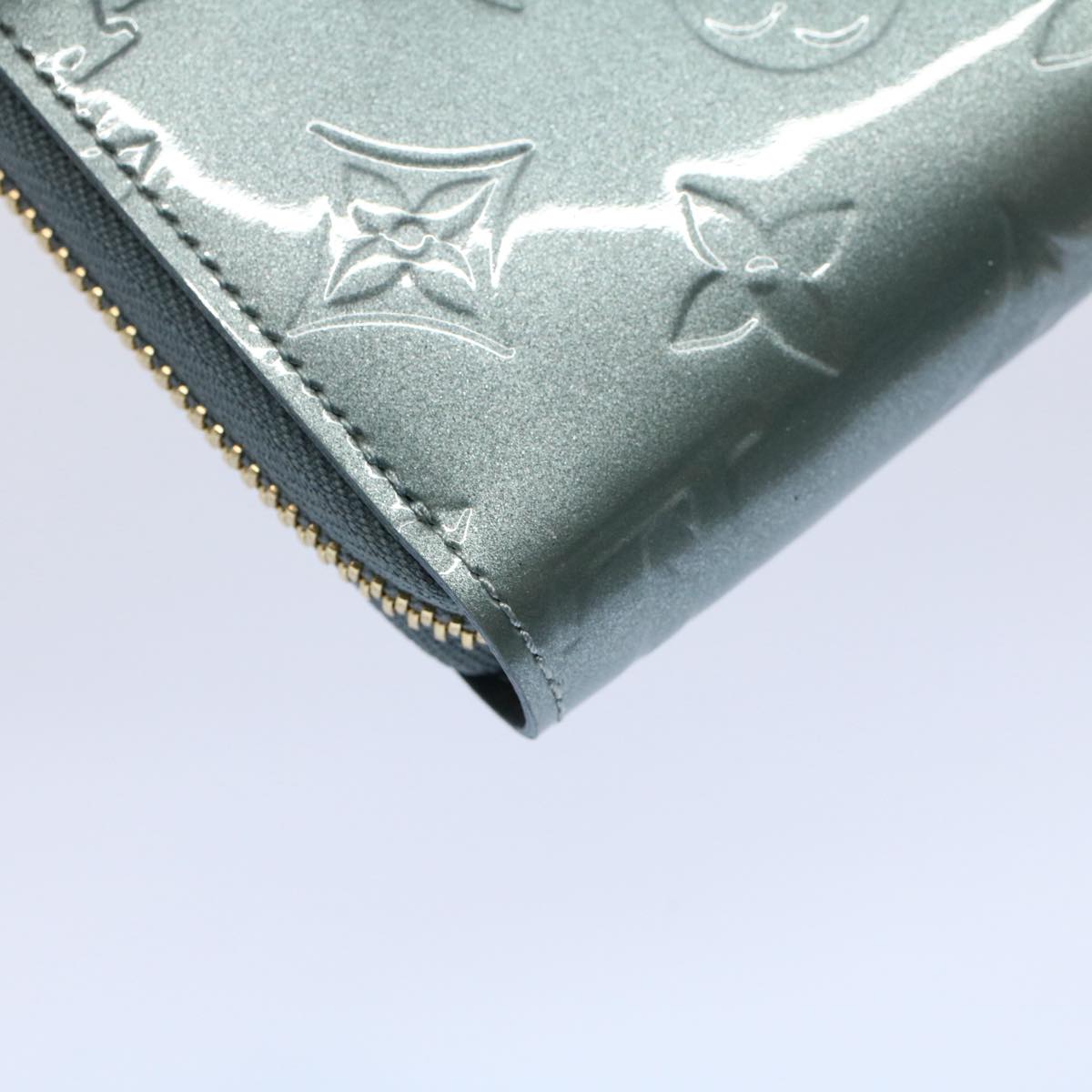 LOUIS VUITTON Monogram Vernis Zippy Wallet Long Wallet Jivre M91565 57160A