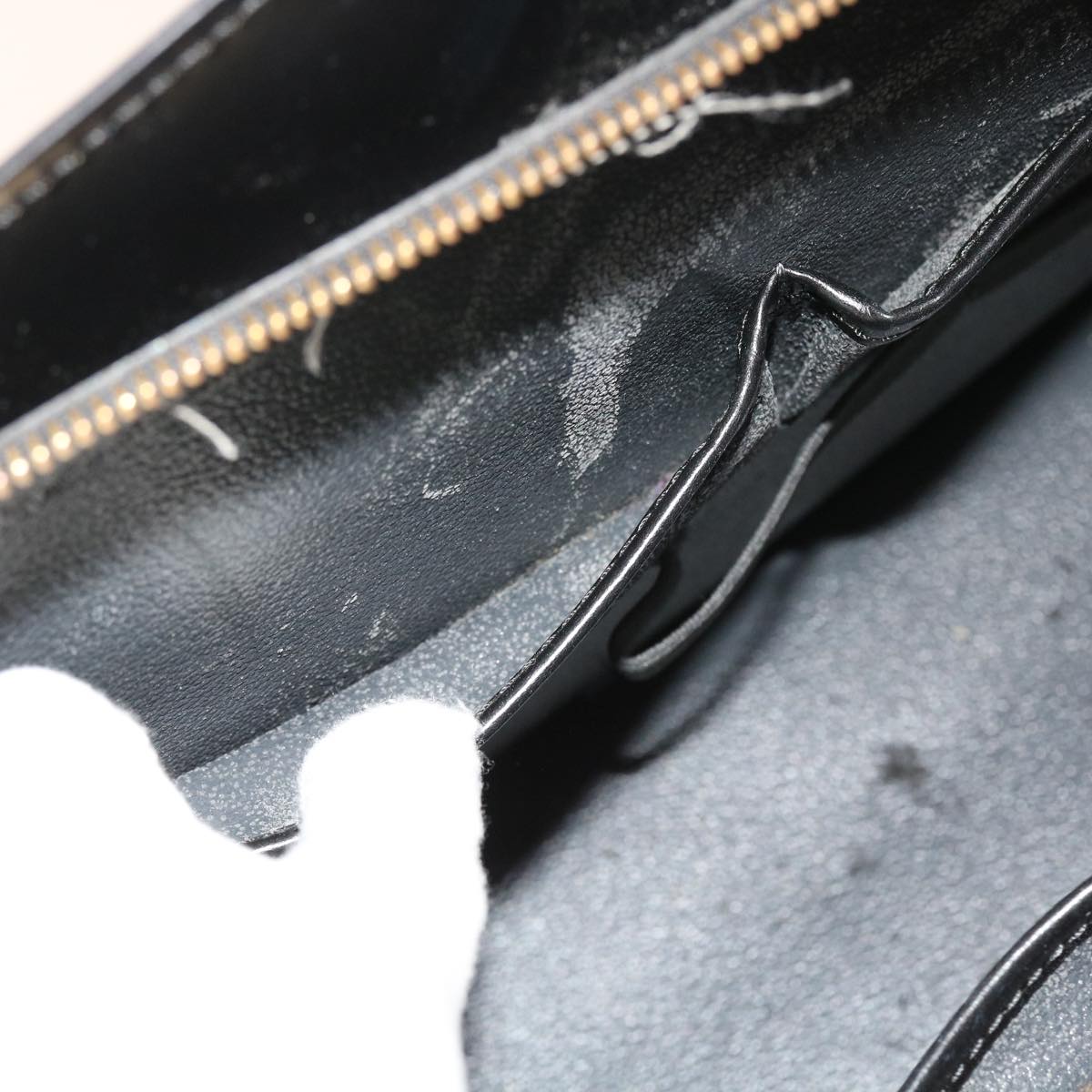 LOUIS VUITTON Epi Riviera Hand Bag Noir Black M48182 LV 57161