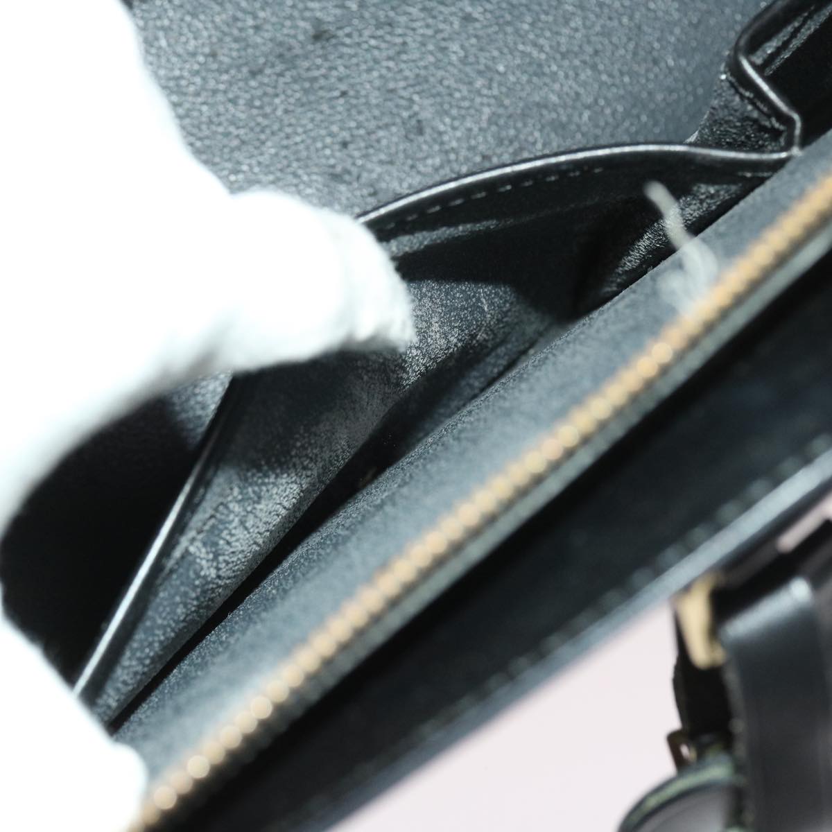 LOUIS VUITTON Epi Riviera Hand Bag Noir Black M48182 LV 57161