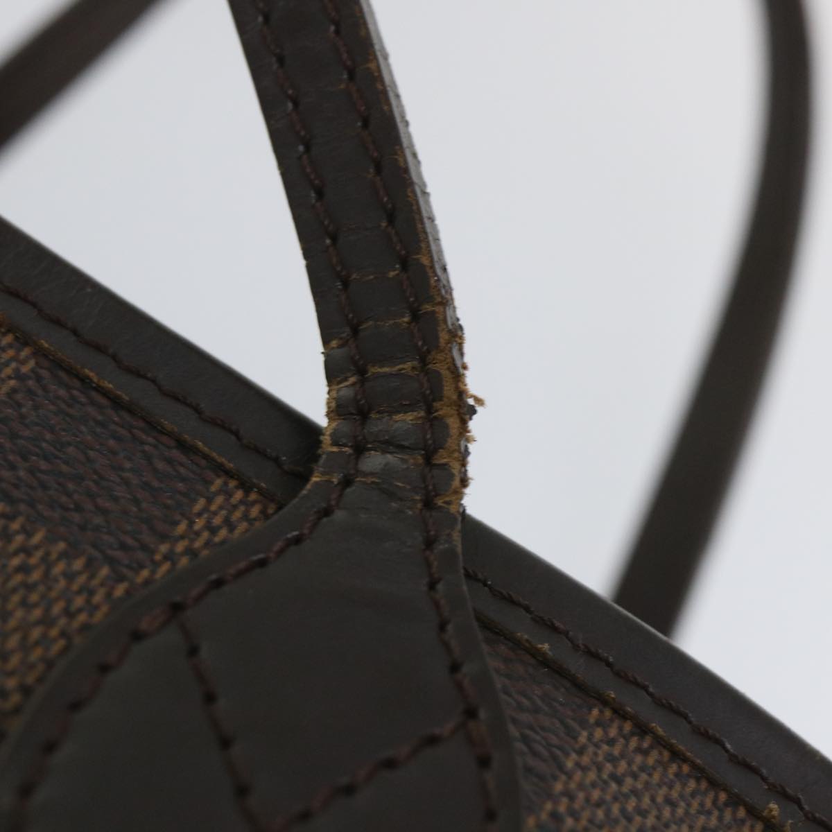 LOUIS VUITTON Damier Ebene Neverfull PM Tote Bag N51109 LV 57172