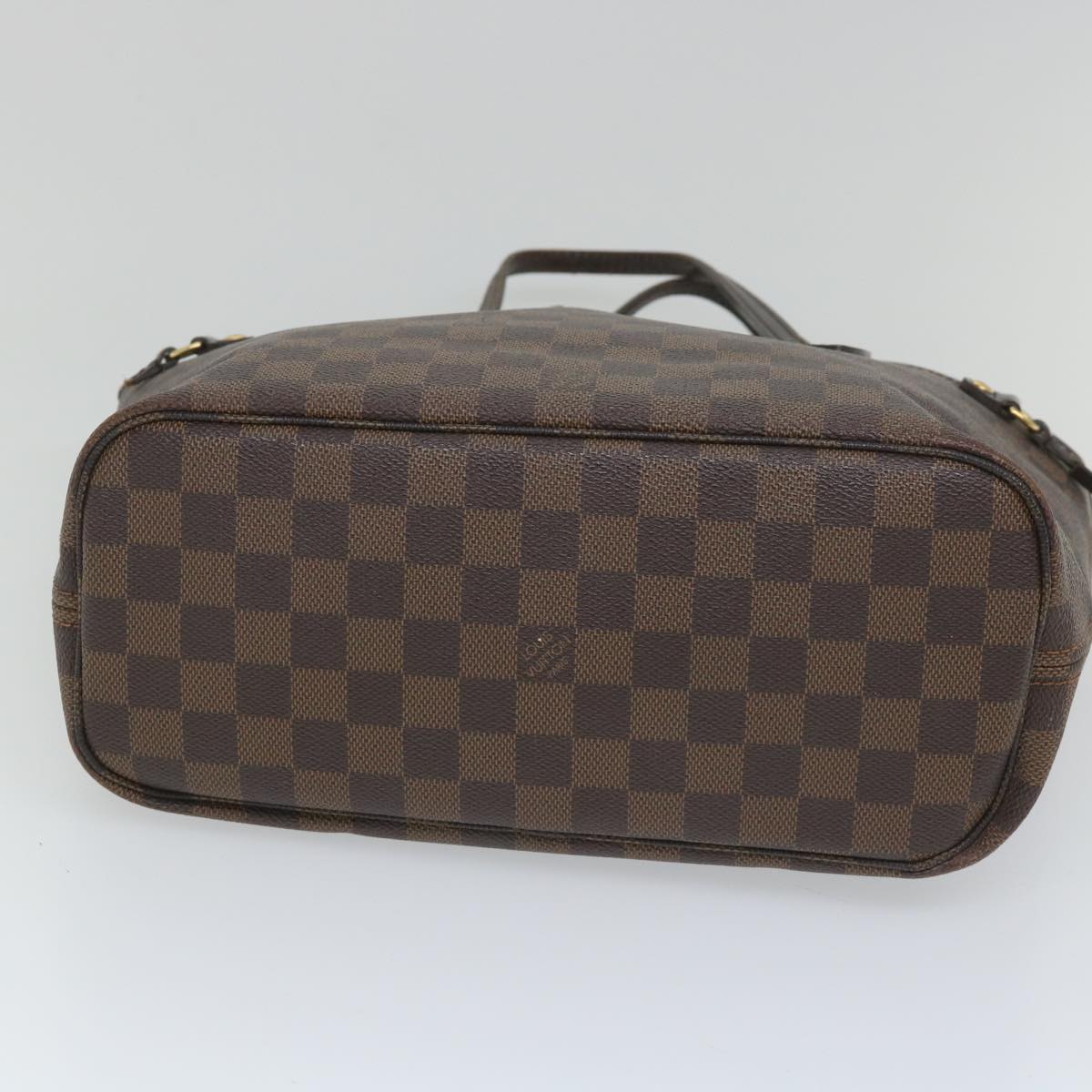 LOUIS VUITTON Damier Ebene Neverfull PM Tote Bag N51109 LV 57172