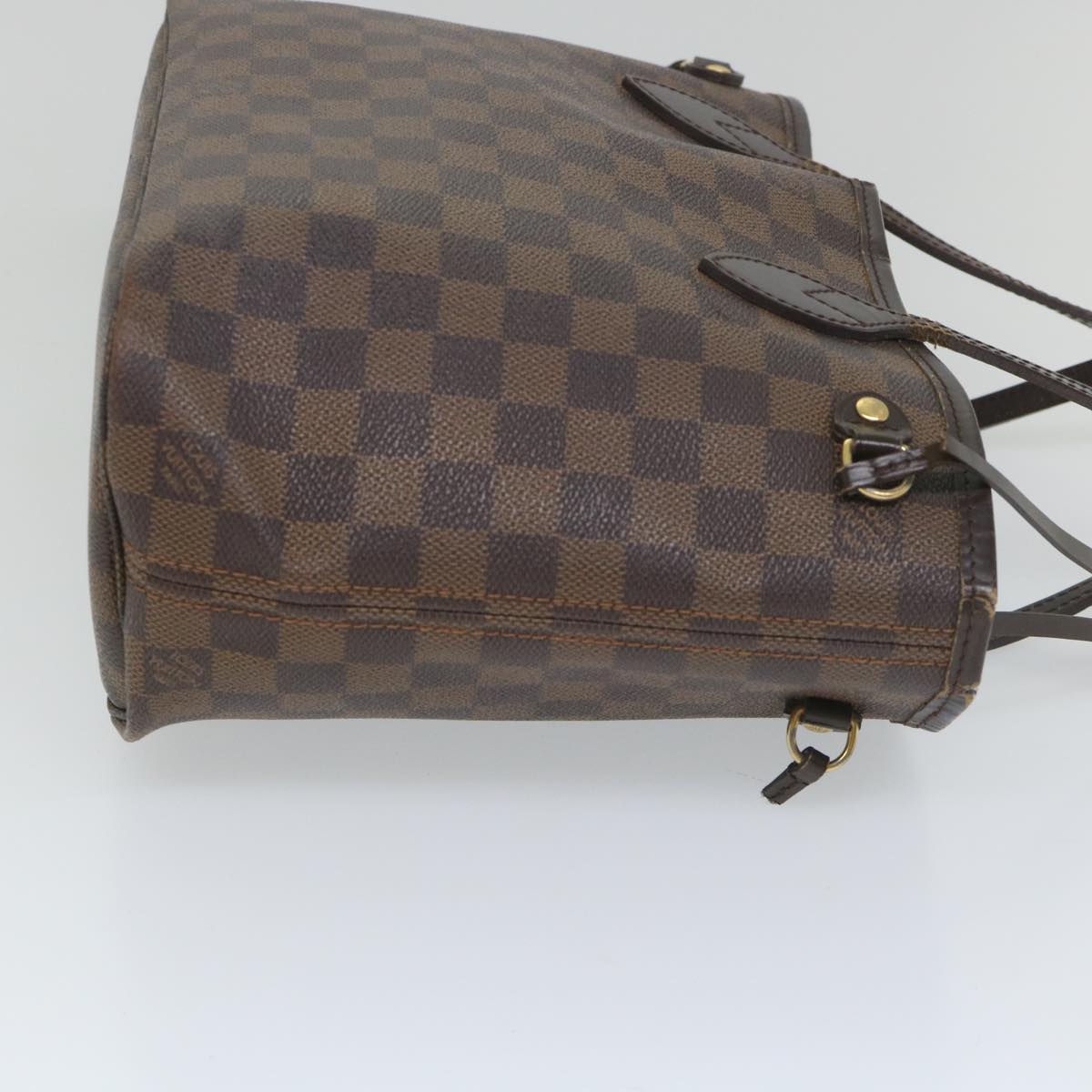LOUIS VUITTON Damier Ebene Neverfull PM Tote Bag N51109 LV 57172