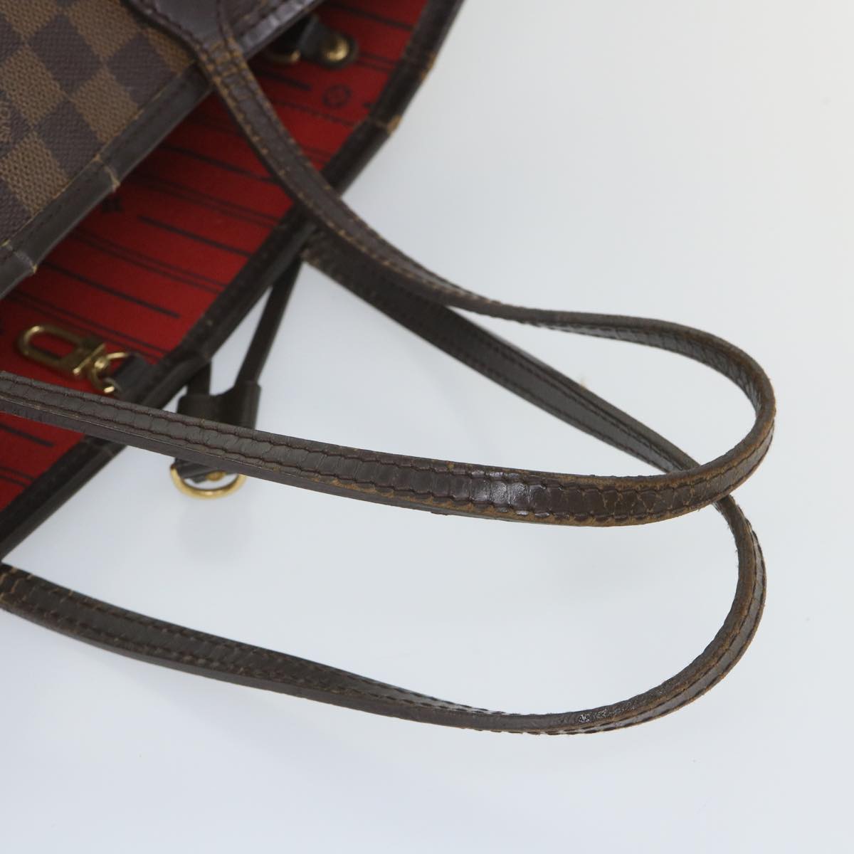 LOUIS VUITTON Damier Ebene Neverfull PM Tote Bag N51109 LV 57172