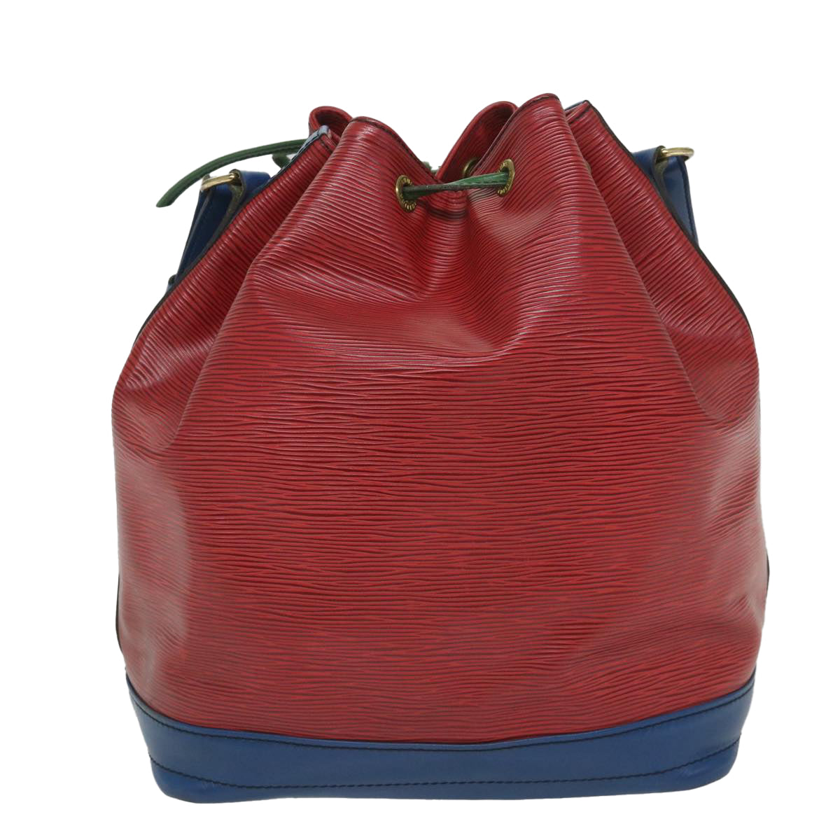 LOUIS VUITTON Epi Trico Color Noe Shoulder Bag Red Blue Green M44084 57174