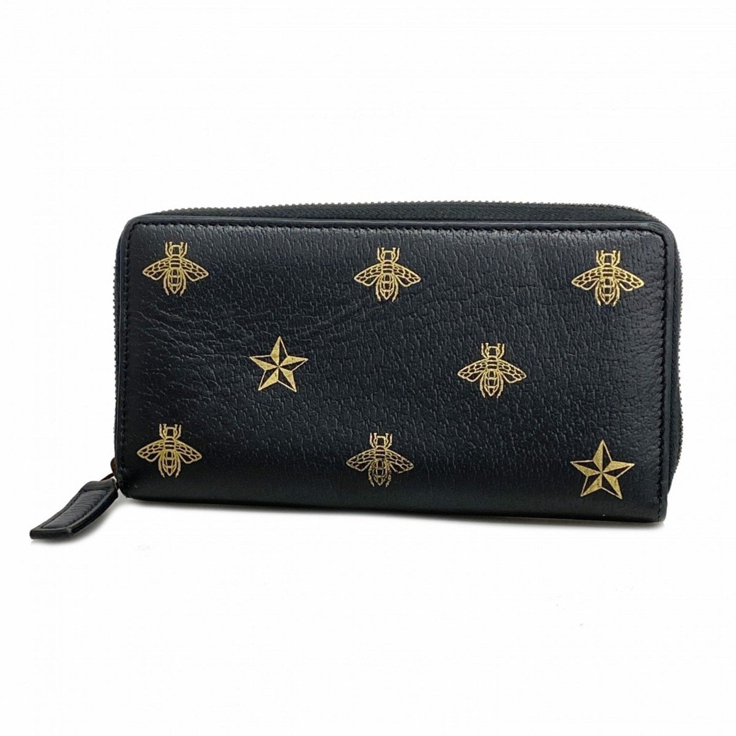 Gucci  Leather Long Wallet (Bi-Fold)