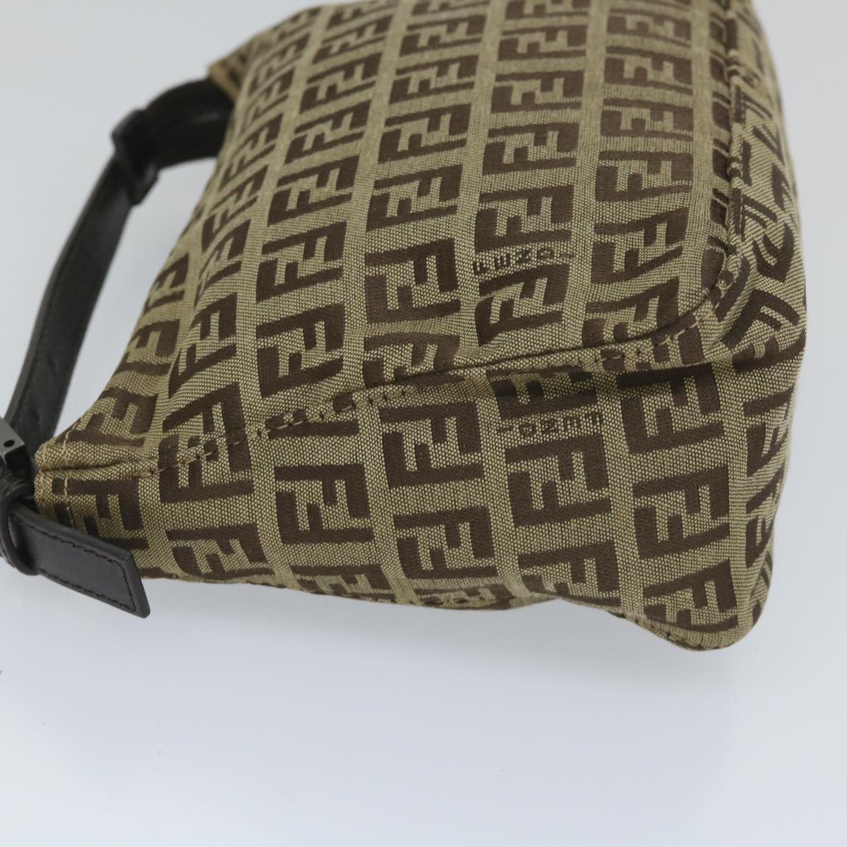 Luxury FendiZucchino Canvas Hand Bag Beige57356