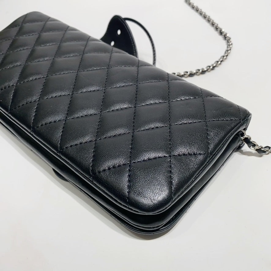 Chanel Evening Garden Clutch With Chain